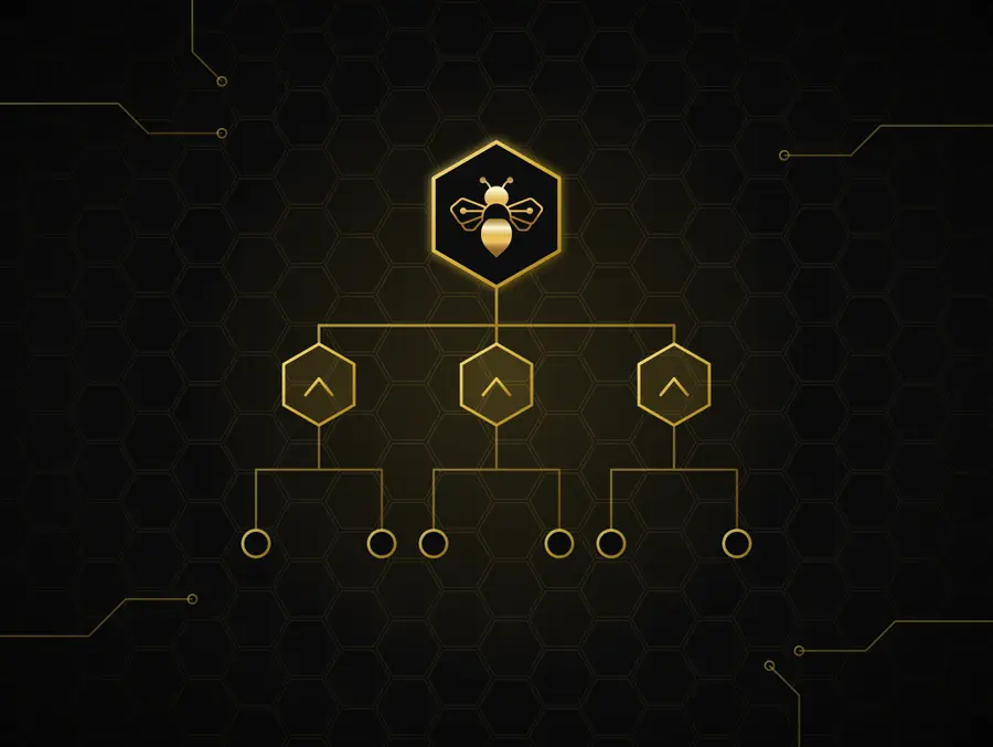 Gold line-art graphic for Executives